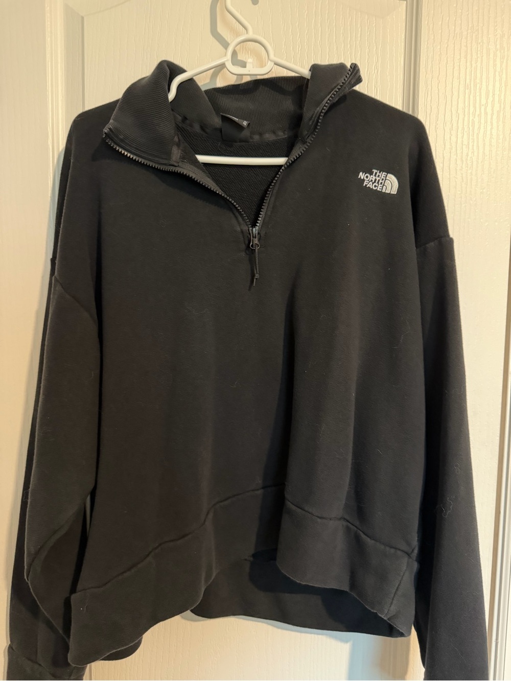 The North Face Black Quarter-Zip Pullover Sweater